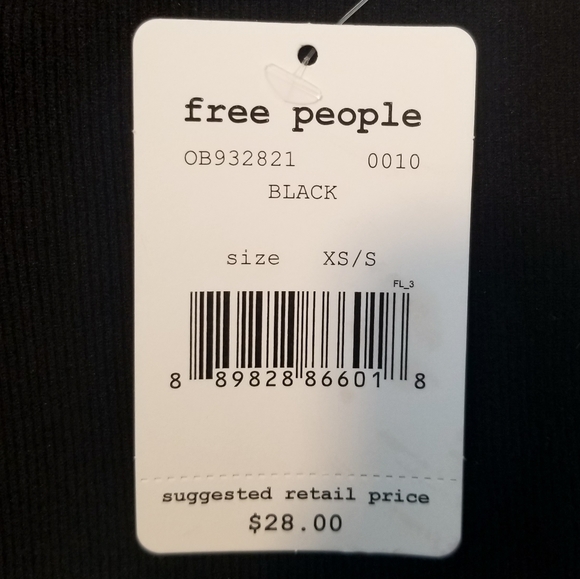 NWT Intimataly Free People Black Bralette - Picture 5 of 5